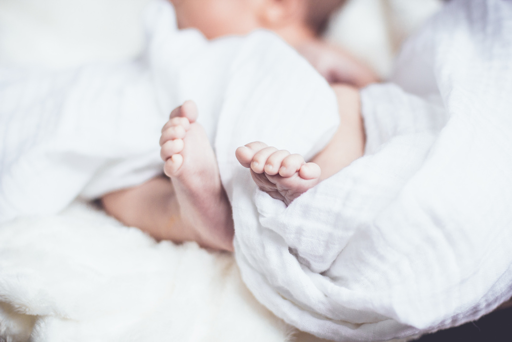 Baby Feet Close-Up